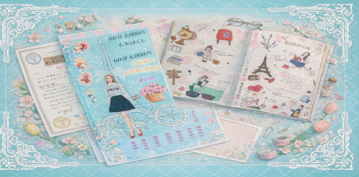 メニュー表紙セルフレイのファイル使用