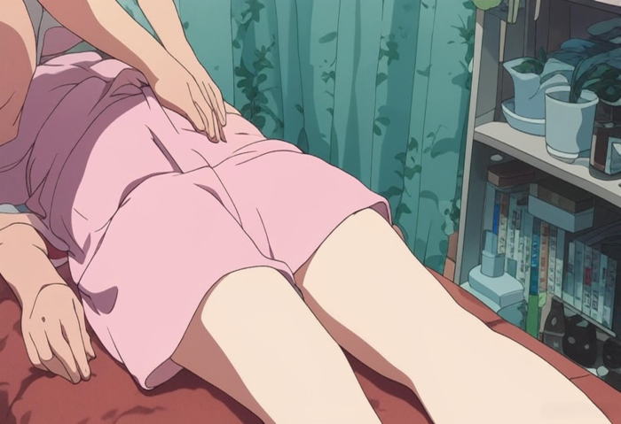 仰臥位腹膜下軽擦